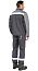 Костюм рабочий мужской летний "Оптима" т. серый-серый